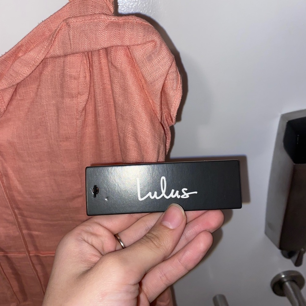 LULUS PINK DRESS SIZE MEDIUM